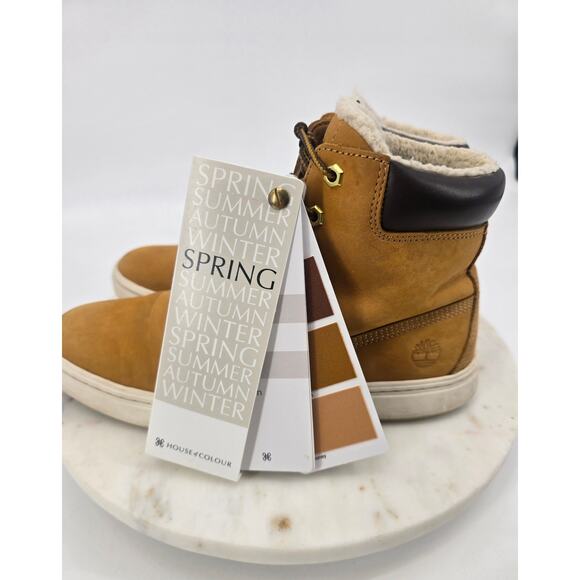 Timberland Londyn Fuax Shearling Lined Lace Up Sneaker Boot - Picture 11 of 11